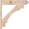 Ekena Millwork Merced Arts & Crafts Smooth Outlooker, Douglas Fir, 7 1/2"W x 36"D x 36"H OUT08X36X36MRC03SDF - alternate 4